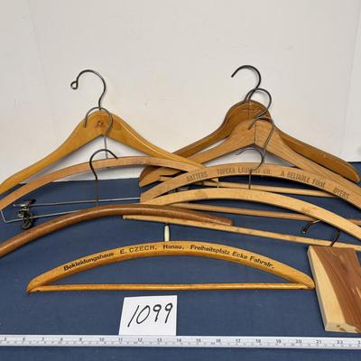 Wooden Hanger Lot