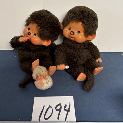 Vintage Monchhichi Dolls