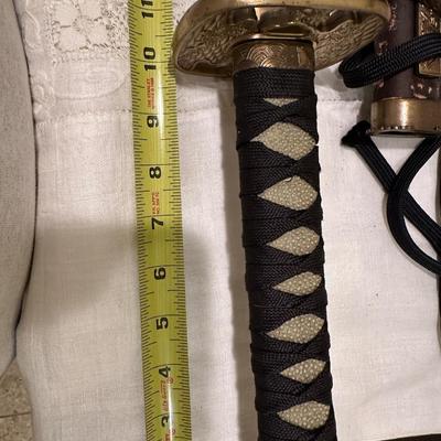 Japanese-Style Katana & Wakizashi Set – Matching Pair w/ Stand