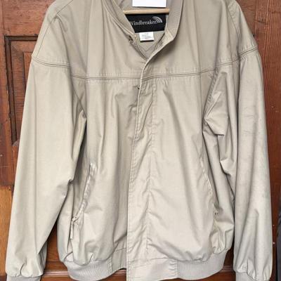Large Mens Windbreaker