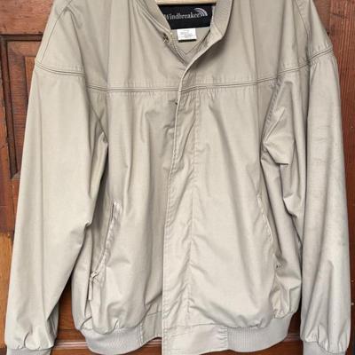 Large Mens Windbreaker