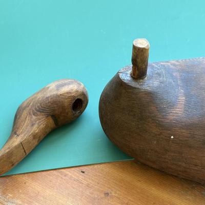 Vintage Wooden Duck Decoy
