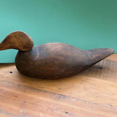 Vintage Wooden Duck Decoy