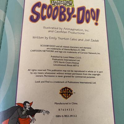 Scooby Doo Look and Find Book