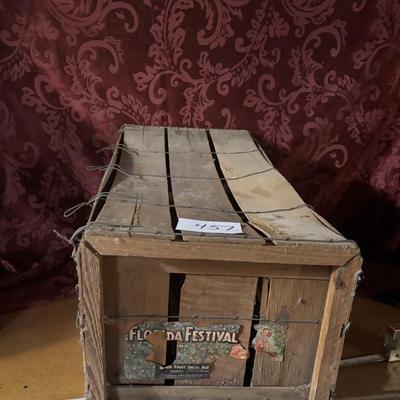 Vintage Wooden Box