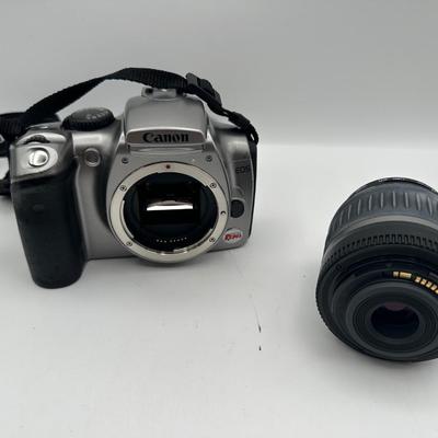 Canon EOS Digital Rebel 6.3MP DSLR Camera with Canon EF-S 18-55mm f/3.5-5.6 Zoom Lens + Charger