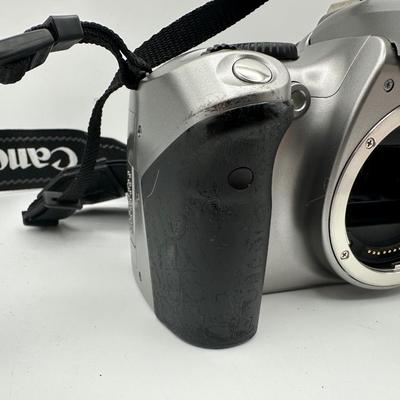 Canon EOS Digital Rebel 6.3MP DSLR Camera with Canon EF-S 18-55mm f/3.5-5.6 Zoom Lens + Charger