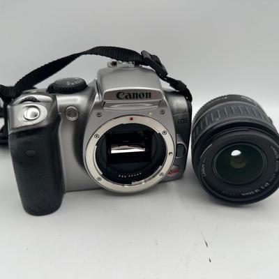 Canon EOS Digital Rebel 6.3MP DSLR Camera with Canon EF-S 18-55mm f/3.5-5.6 Zoom Lens + Charger