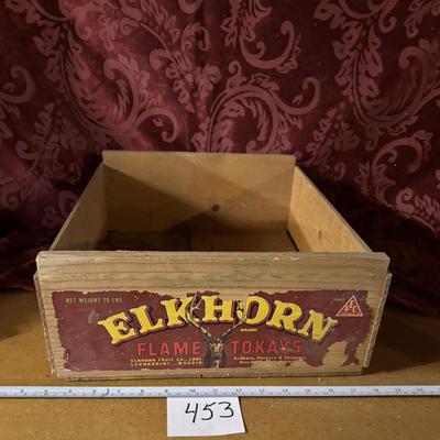 Vintage Wooden Box