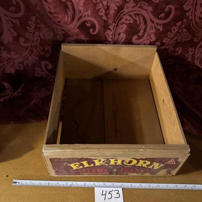 Vintage Wooden Box