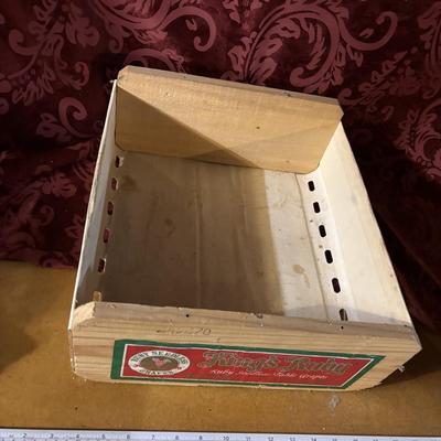 Vintage Grape Box