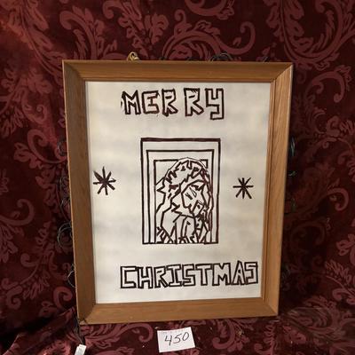 Merry Christmas Wall Art