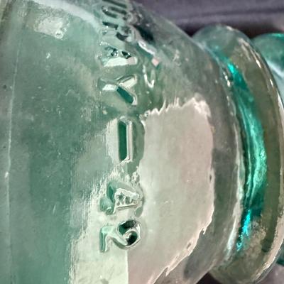 Vintage Glass Insulators, Hemingray, Whiteall-Tantum