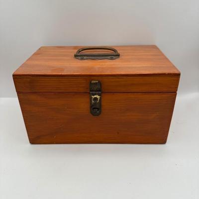 Vintage Tasco Stereo Microscope with Wooden Case & Accessories