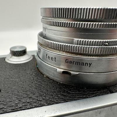 Leica IIIc Rangefinder Camera w/ Leitz Summitar 5cm f/2 Lens + Leitz Hektor 135mm f/4.5 & Extra Lenses (see description)