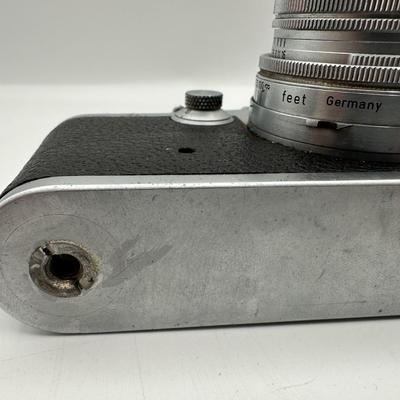 Leica IIIc Rangefinder Camera w/ Leitz Summitar 5cm f/2 Lens + Leitz Hektor 135mm f/4.5 & Extra Lenses (see description)