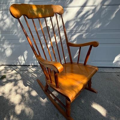 Wooden Rocker for the shorter person
