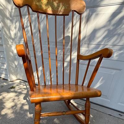 Wooden Rocker for the shorter person