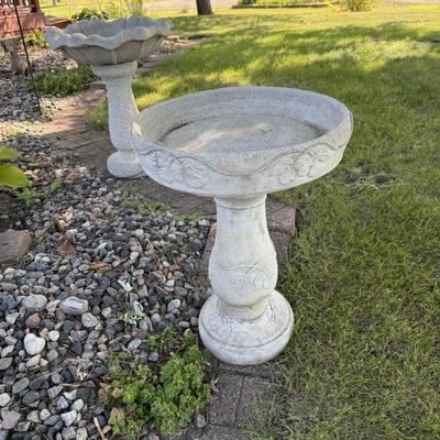 Concrete Bird Bath