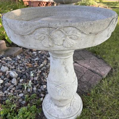 Concrete Bird Bath