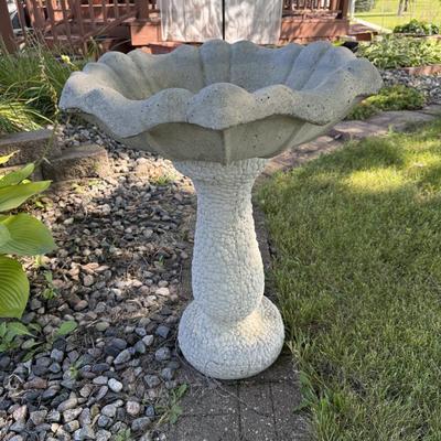 Concrete Bird Bath