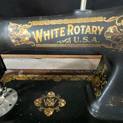 Vintage White Rotary USA, FR2364103