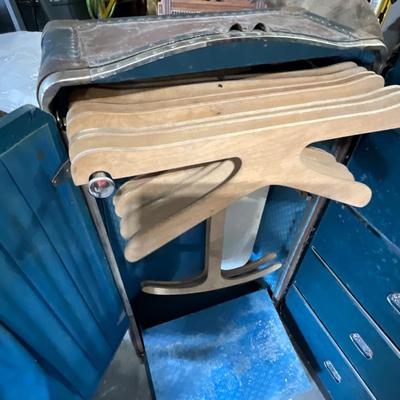 Antique Indestructo Trunk Co Wardrobe Trunk