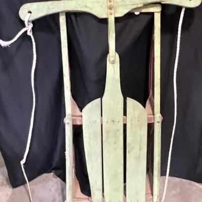 Vintage Wooden Sled