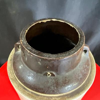 Vintage Western Stoneware Crock 3gal