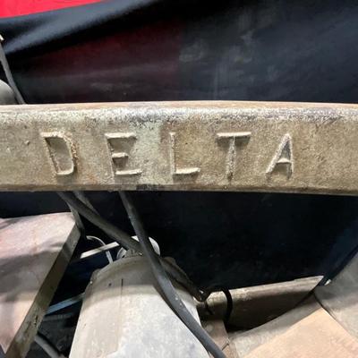 Vintage Delta Scroll saw on a stand
