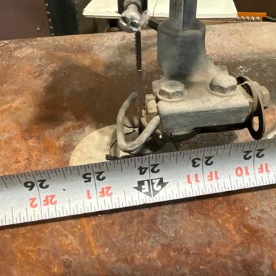 Vintage Delta Scroll saw on a stand