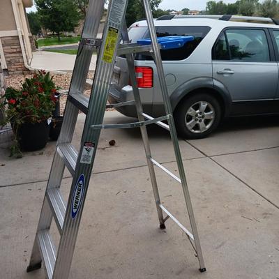 WERNER 6 FOOT ALUMINUM LADDER
