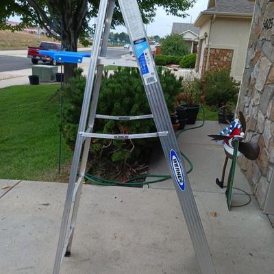 WERNER 6 FOOT ALUMINUM LADDER