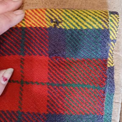 JOHN DEERE AND HORNER WOOL THROW BLANKETS