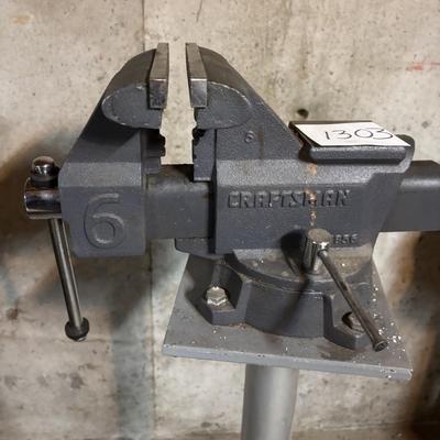 Craftsman 6” Bench Vise on Stand