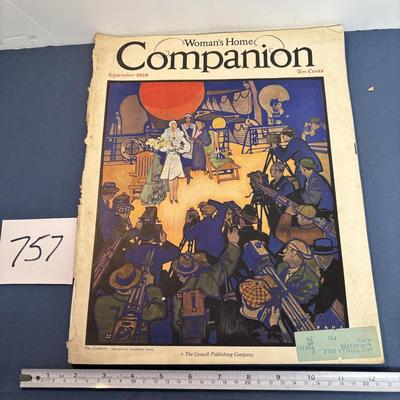 1929 woman’s Home Companion Magazine