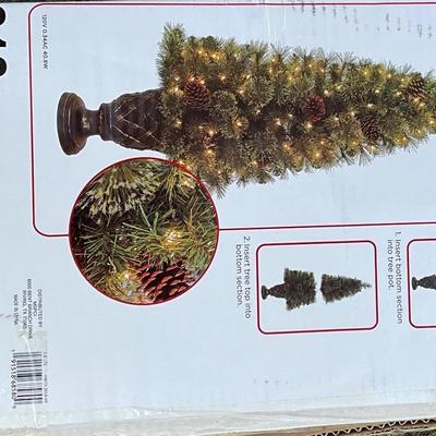 Pre-lit Concord Cashmere Christmas Tree, 4.5ft