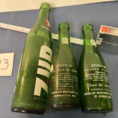 7up Bottle Lot