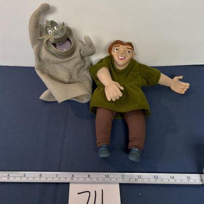 Hunchback of Notre Dame and Quasimodo