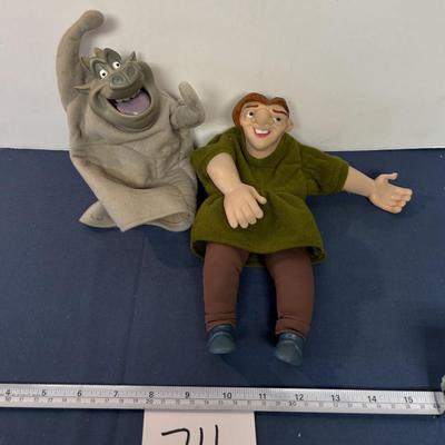 Hunchback of Notre Dame and Quasimodo