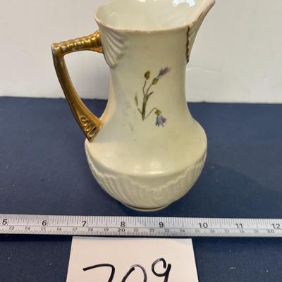 Royal Worcester Porcelain Pitcher