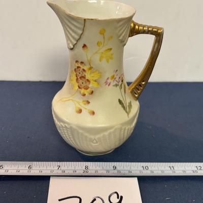 Royal Worcester Porcelain Pitcher