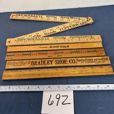 Vintage Ruler Lot