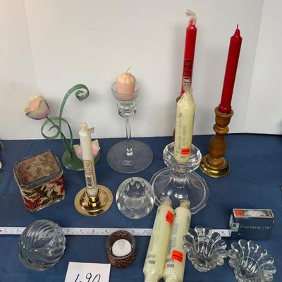 Candle Holders and More