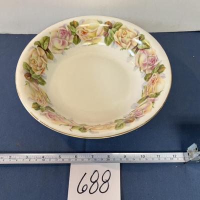 Bavarian Rose Display Bowl