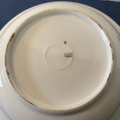 Bavarian Rose Display Bowl