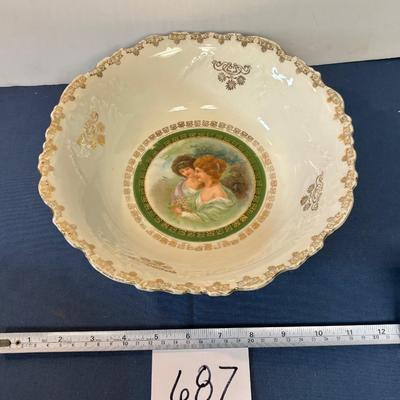 Vintage Victorian Bowl