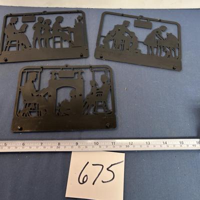 Vintage Plastic Advertisement Pieces