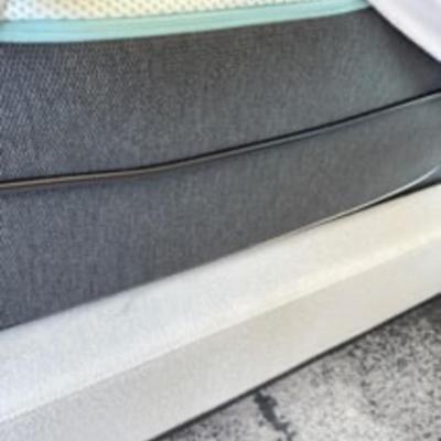 RH Queen Bed with padded headboard