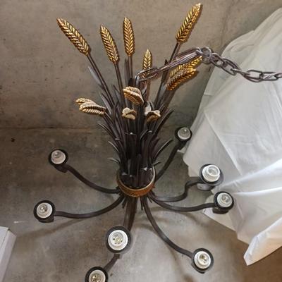 LIGHT FIXTURE AND PLACEMATS